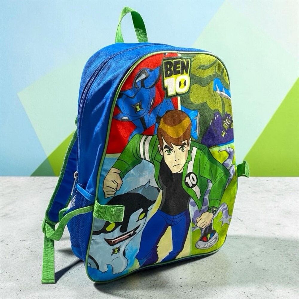 Bioworld Ben 10 Backpack Omnitrix Omniverse 16" Alien Force Kids School